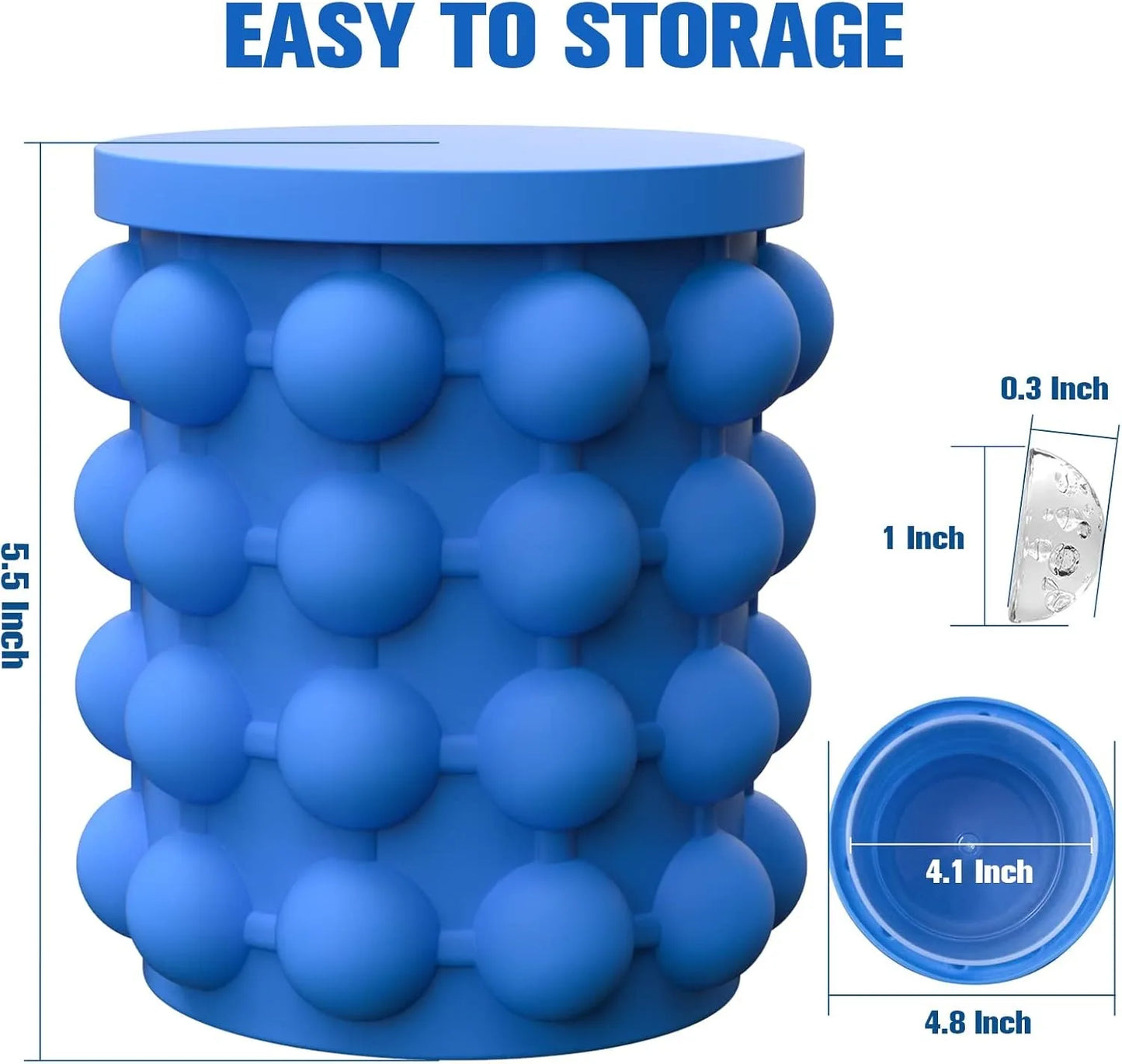 CyberShade-Cool Ice Cube Maker Bucket